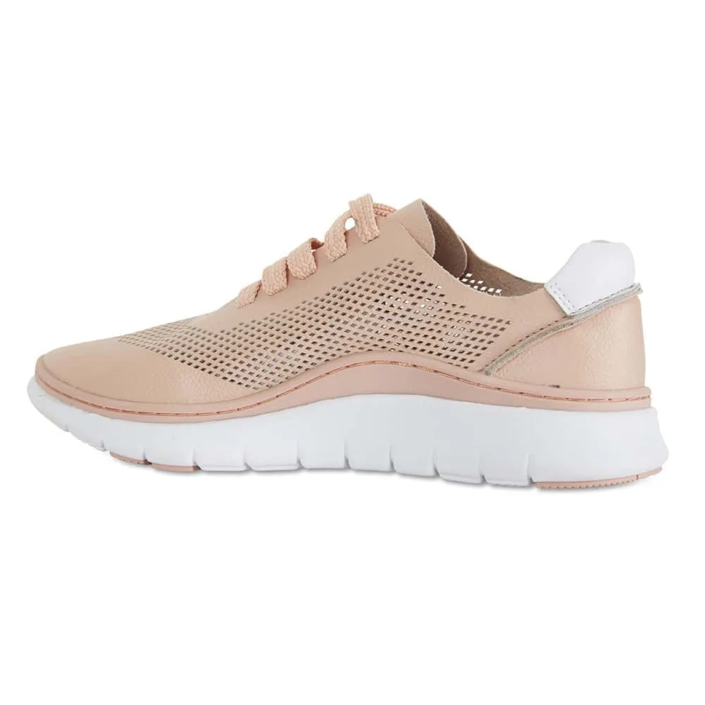 Ratio Sneaker in Blush Leather