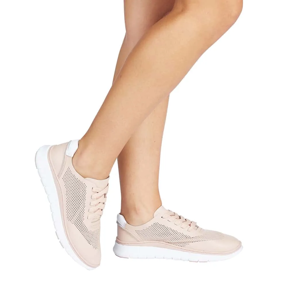 Ratio Sneaker in Blush Leather