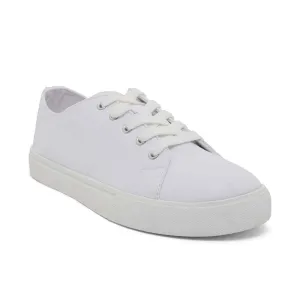 Rave Sneaker in White Canvas