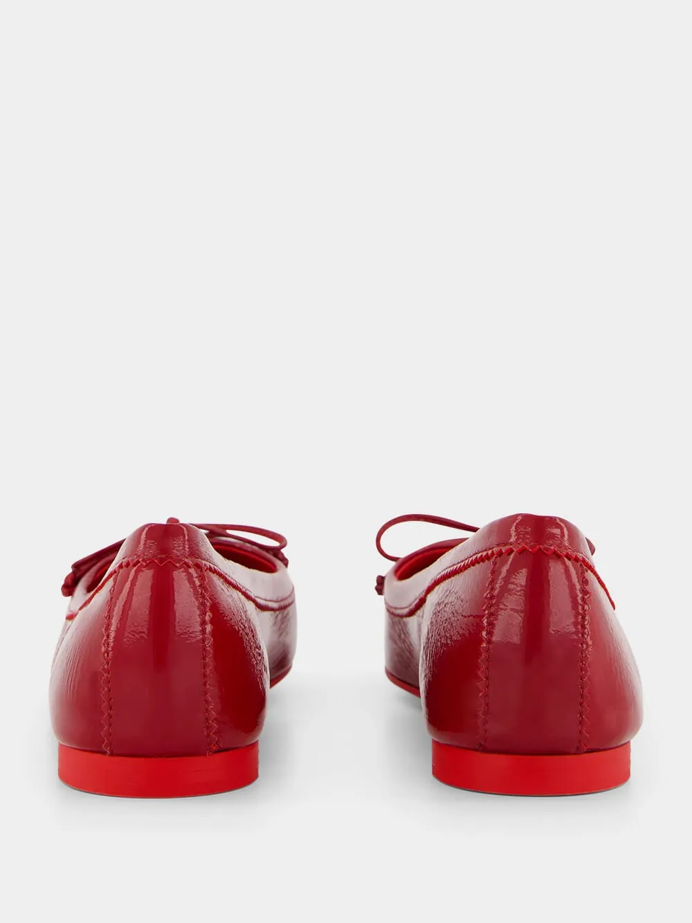 Red Mamadrague Ballerinas