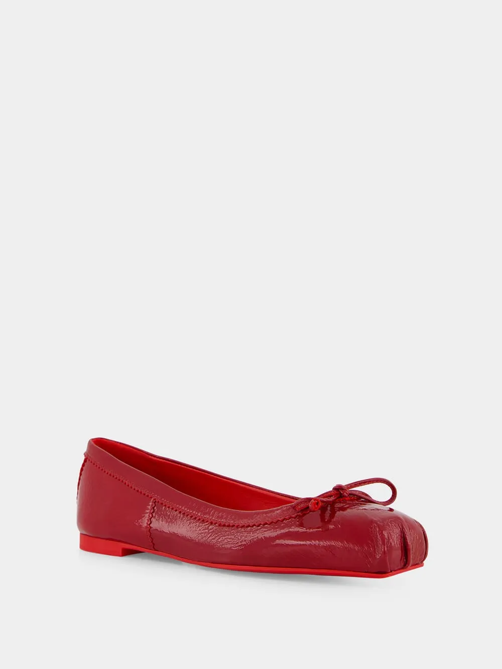 Red Mamadrague Ballerinas