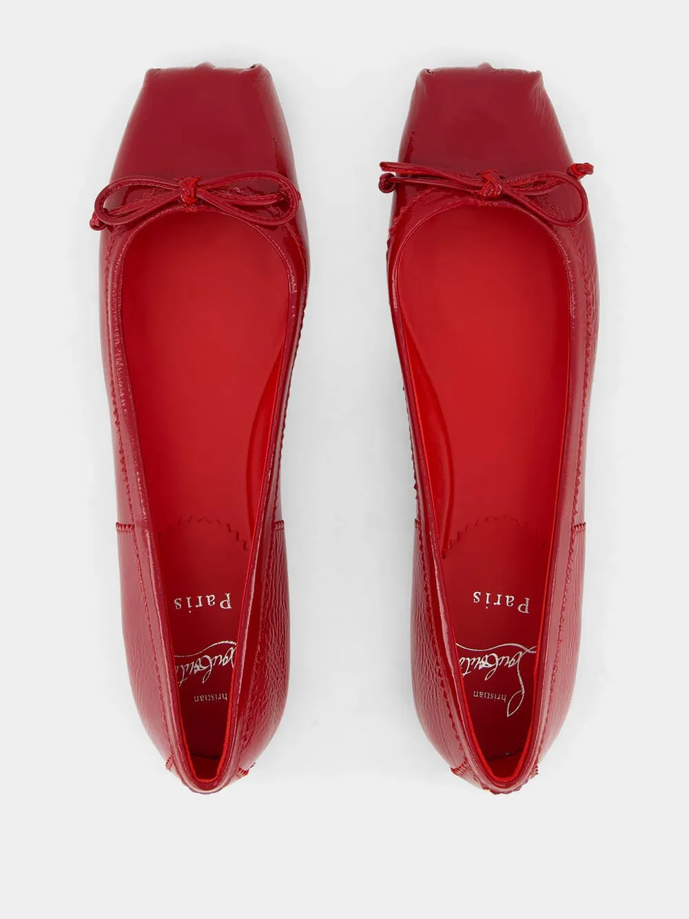 Red Mamadrague Ballerinas