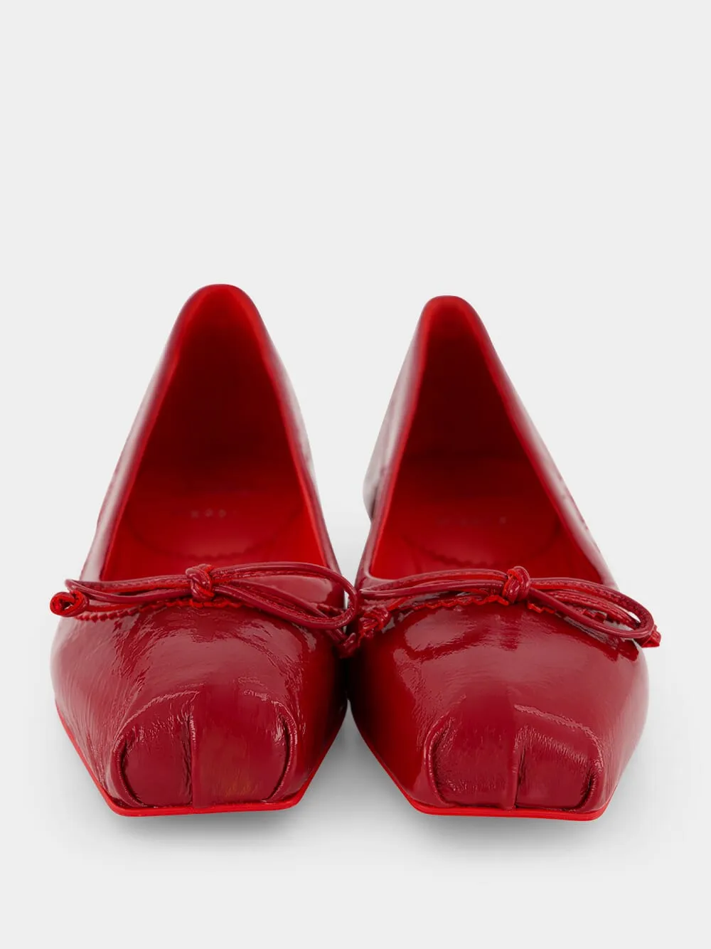 Red Mamadrague Ballerinas