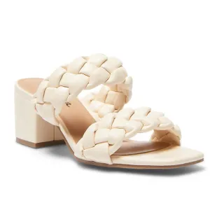 Remi Heel in Ivory Smooth