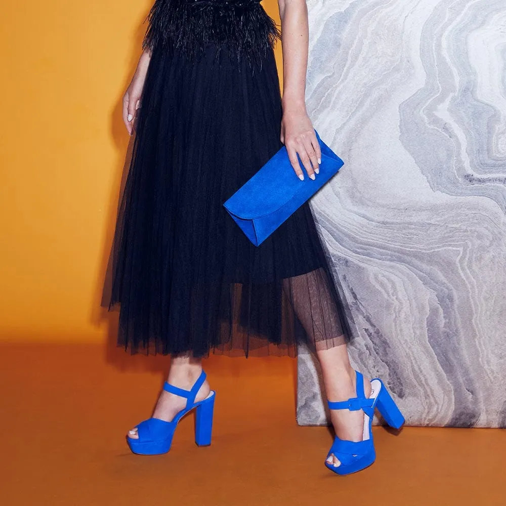 Remy: Cobalt Suede