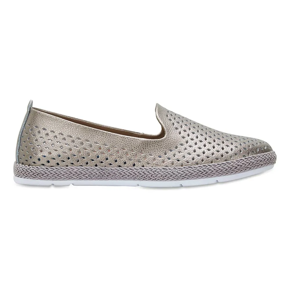 Ricky Loafer in Pewter Leather