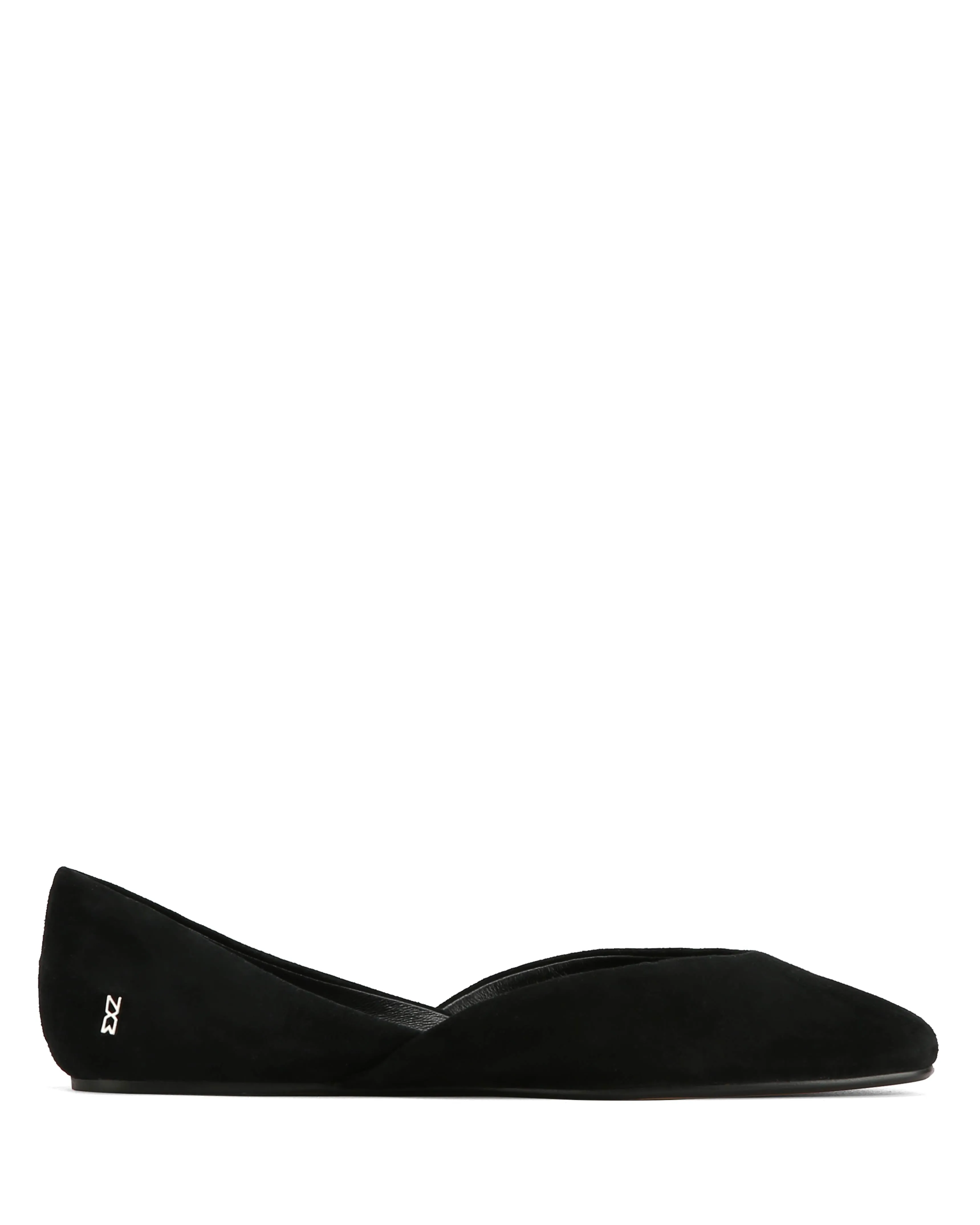 Rin Black Kid Suede