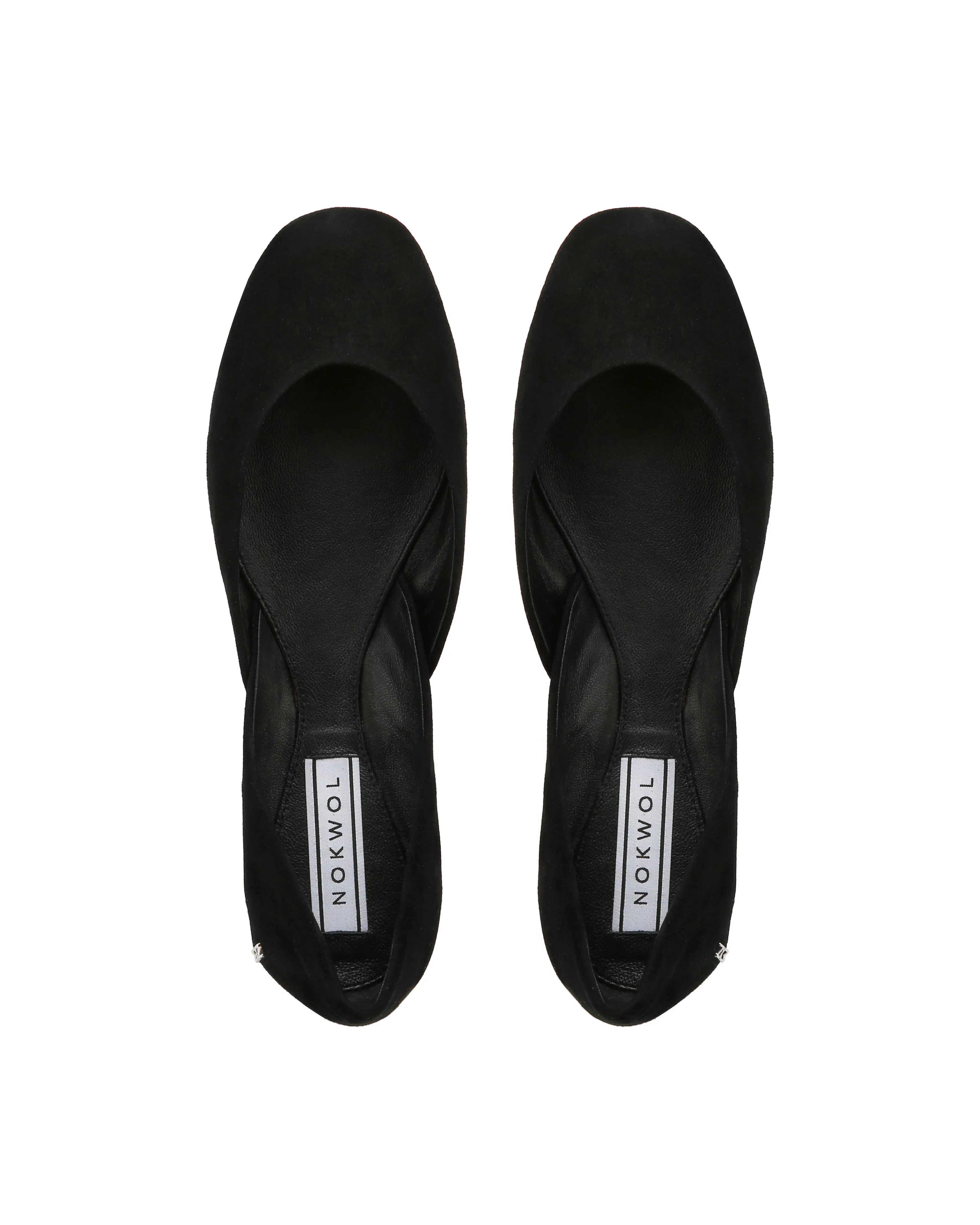 Rin Black Kid Suede