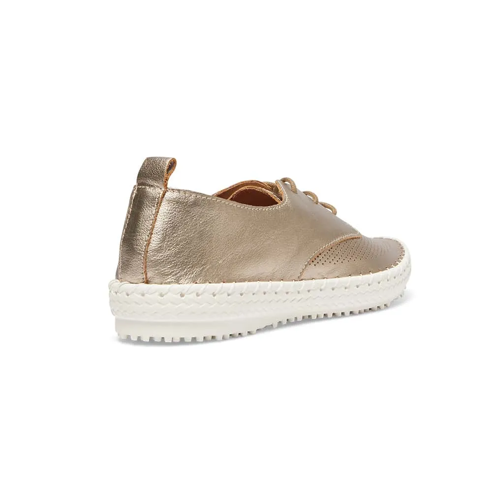 Ripley Sneaker in Pewter Leather