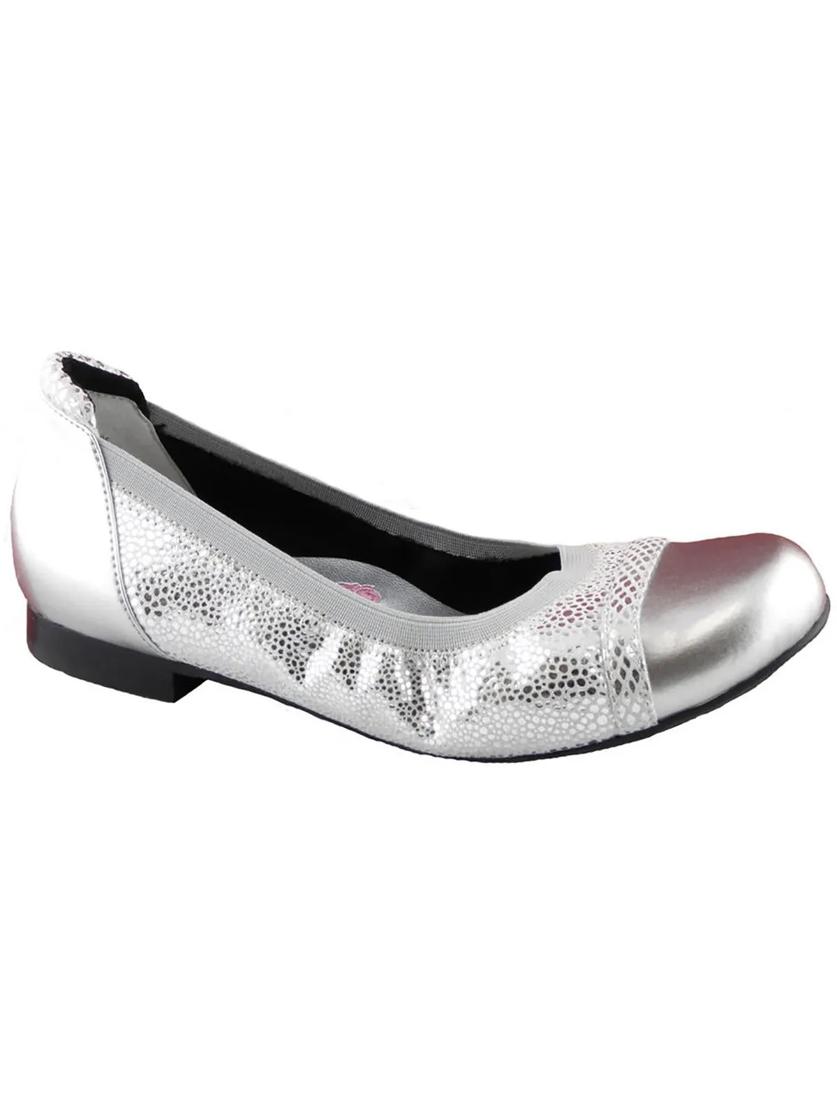 Ronnie  Womens Faux Leather Dressy Ballet Flats