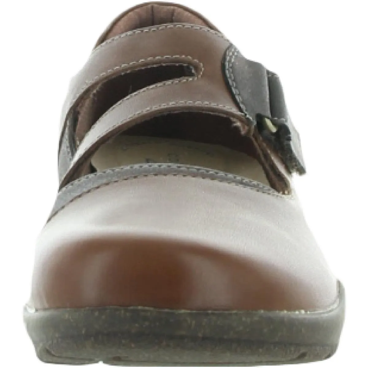 Roseville Jane Womens Leather Slip On Mary Janes