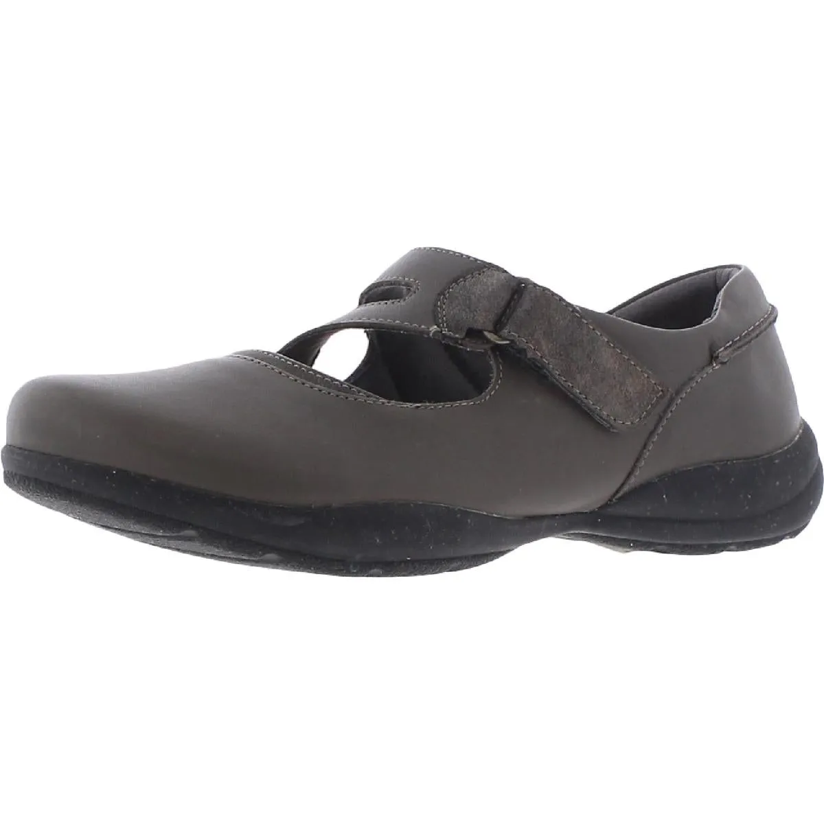 Roseville Jane Womens Leather Slip On Mary Janes