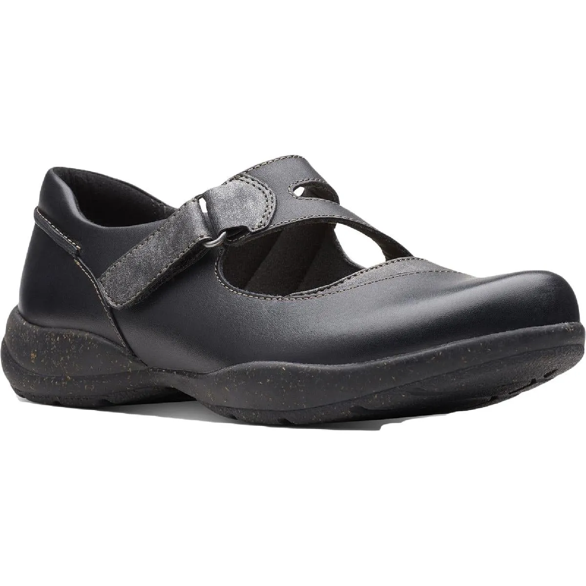 Roseville Jane Womens Leather Slip On Mary Janes