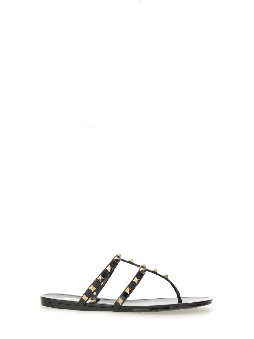 Rubber "Rockstud" Low Sandal