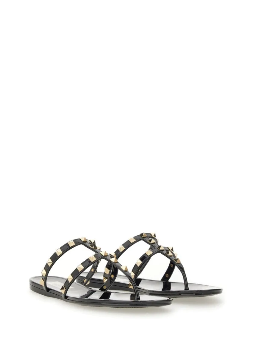 Rubber "Rockstud" Low Sandal