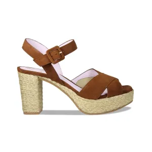 Ruby: Tan Suede & Jute