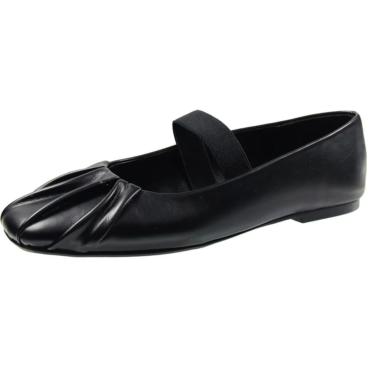 SABRINAA Womens Comfort Insole Manmade Ballet Flats