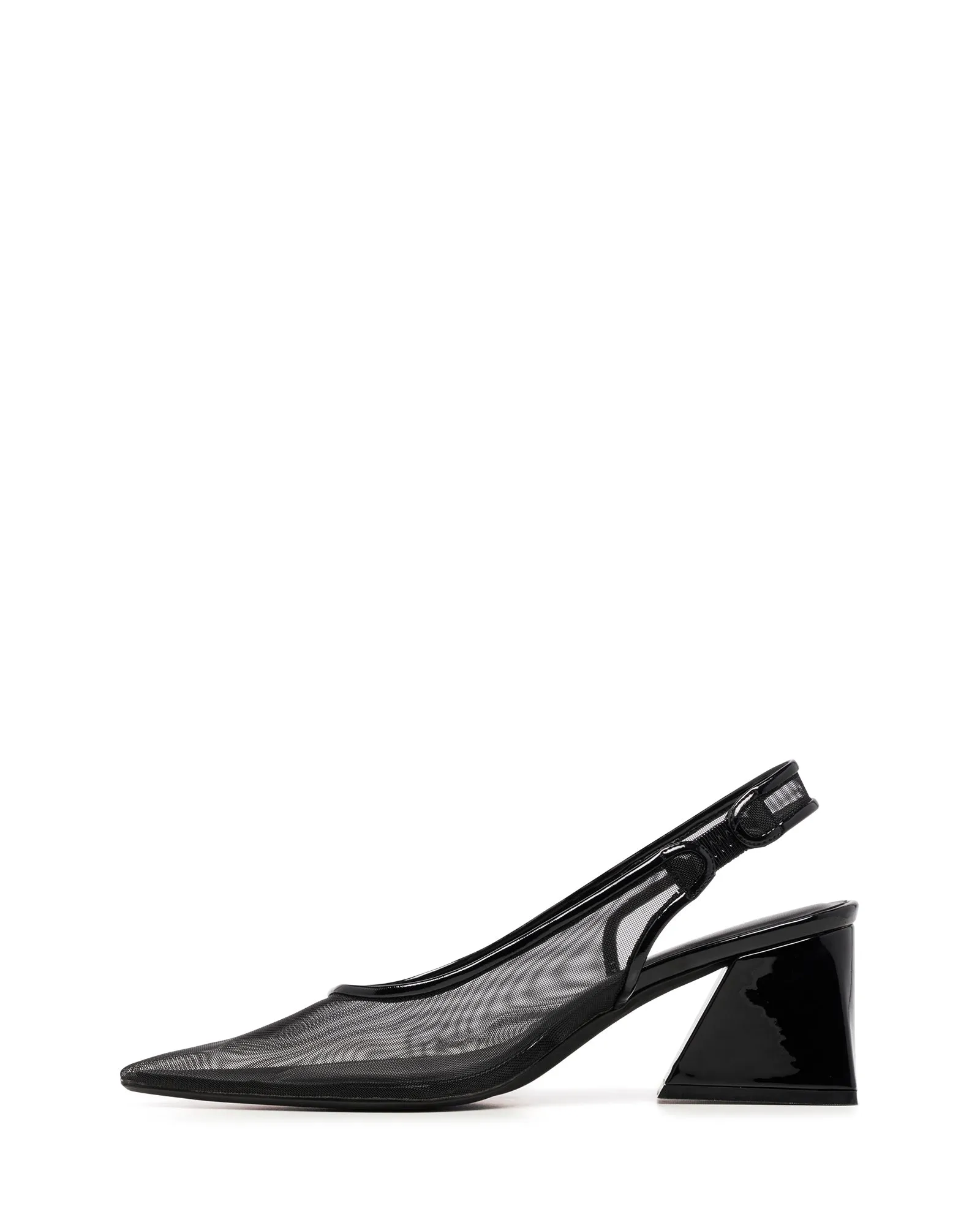 Saint Mesh Slingback Black