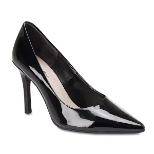 Sally Heel in Black Patent