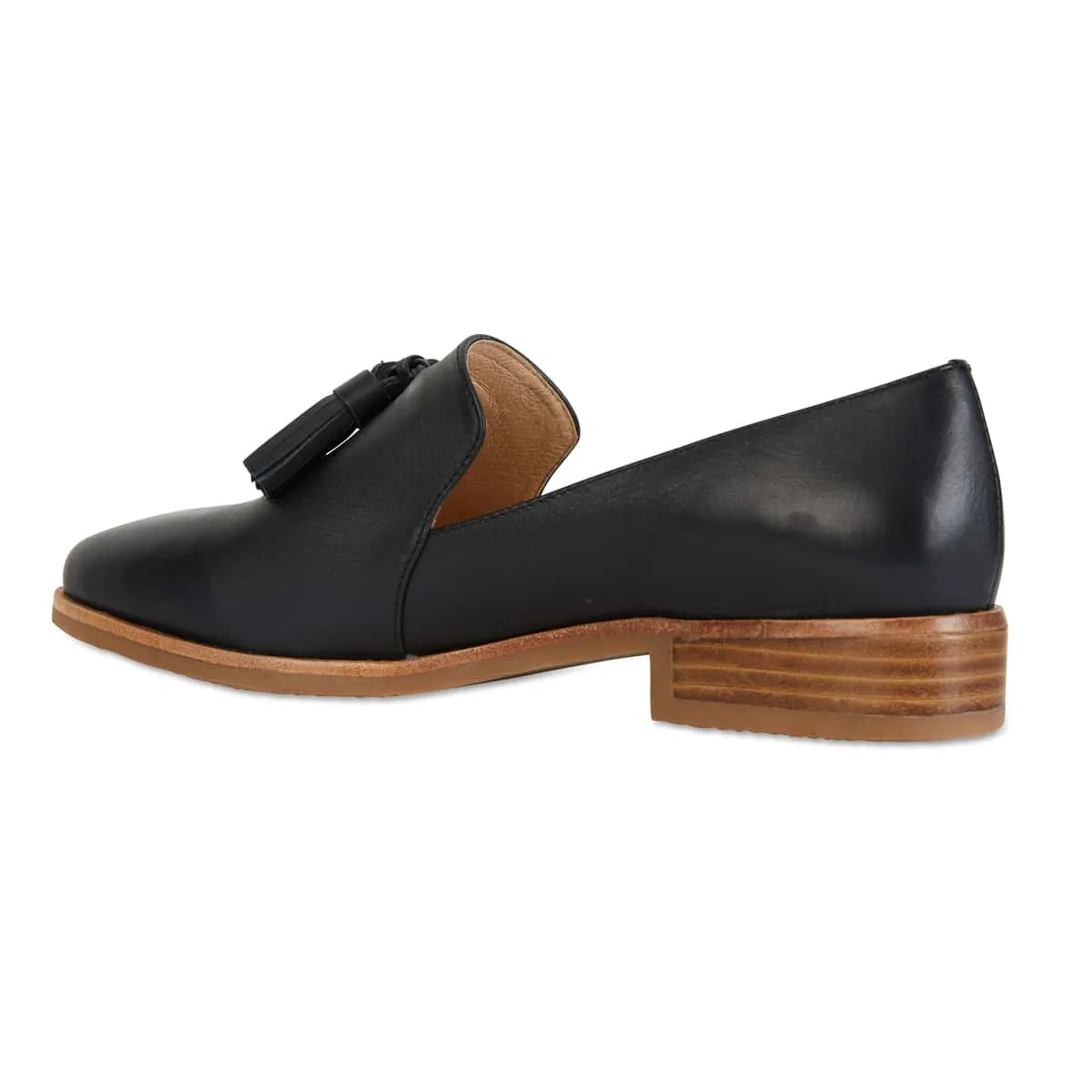 Salvador Loafer in Black Leather