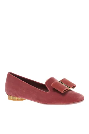 SALVATORE FERRAGAMO Sarno Women's 680210 Pink Flats