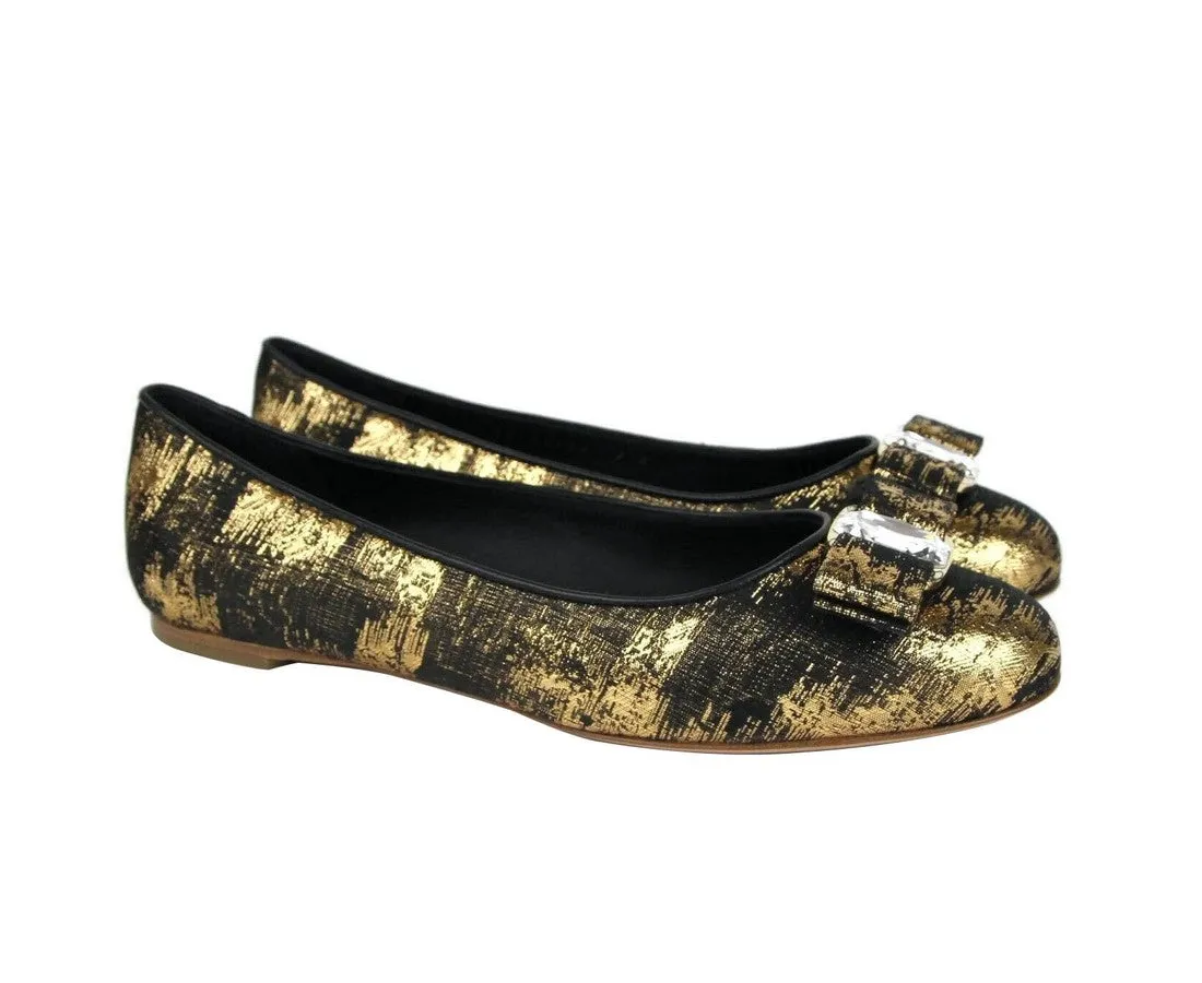 Salvatore Ferragamo Women's /  Fabric Ballet Flat
