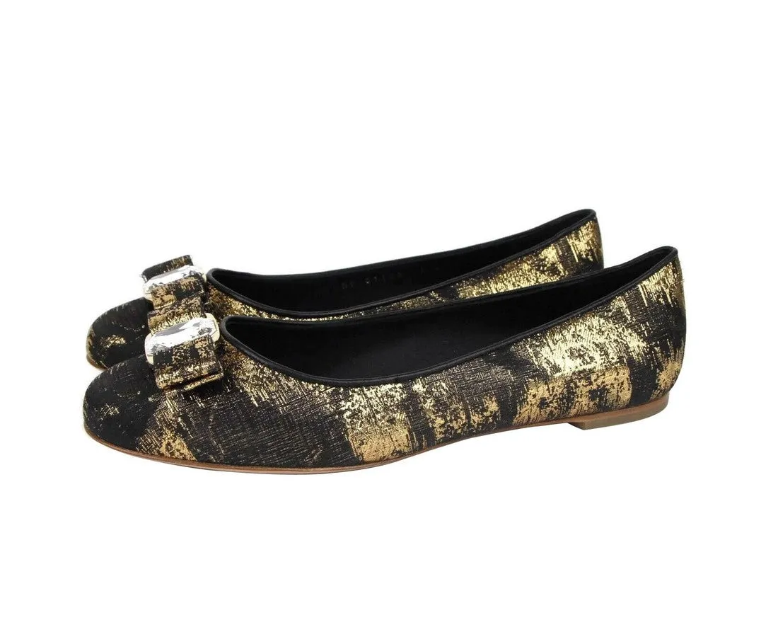 Salvatore Ferragamo Women's /  Fabric Ballet Flat
