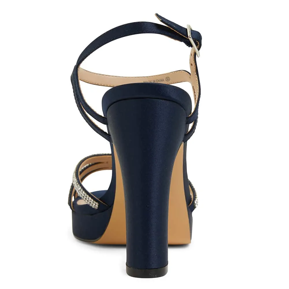 Saralyn Heel in Navy