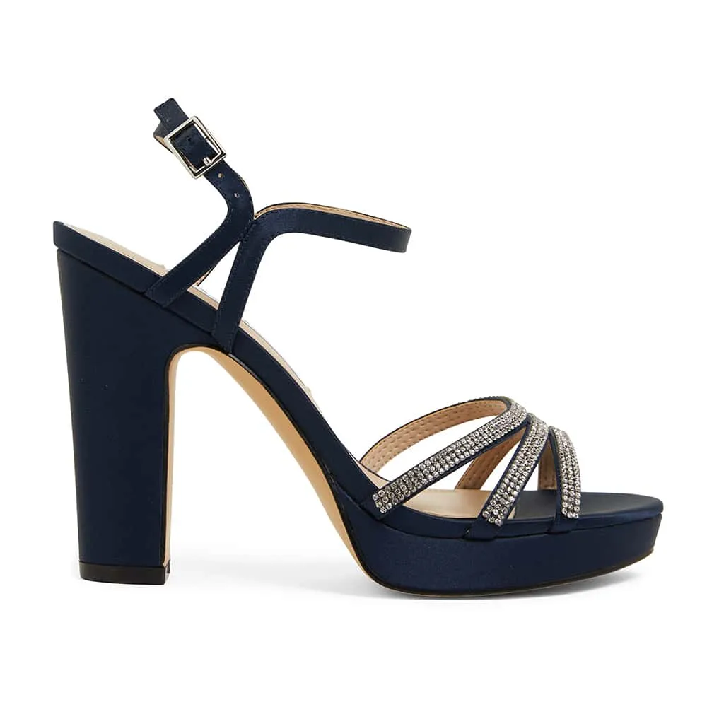 Saralyn Heel in Navy