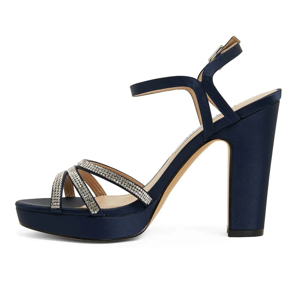 Saralyn Heel in Navy