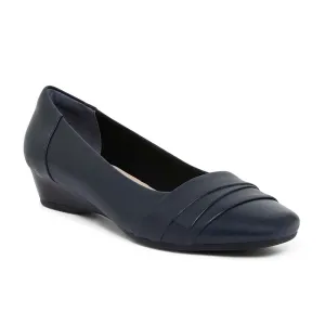 Saturn Heel in Navy Leather