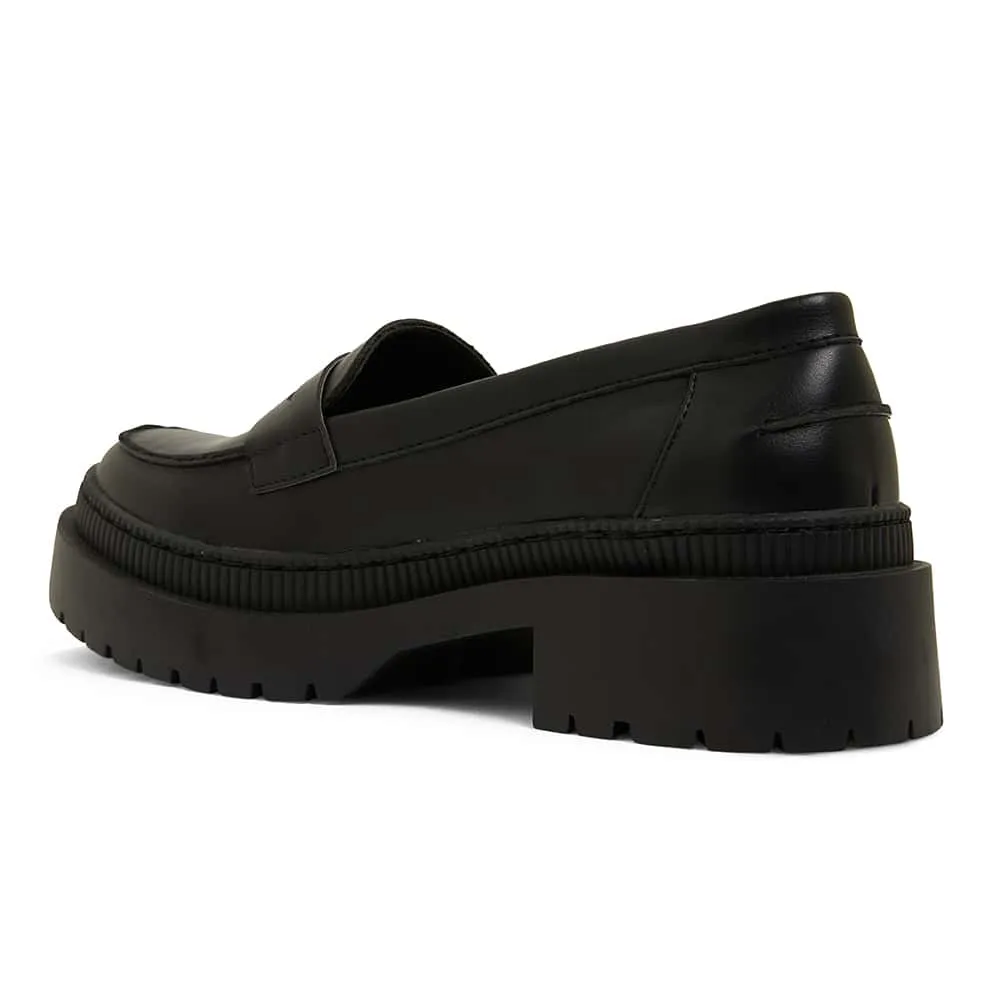 Sawyer Loafer in Black Smooth