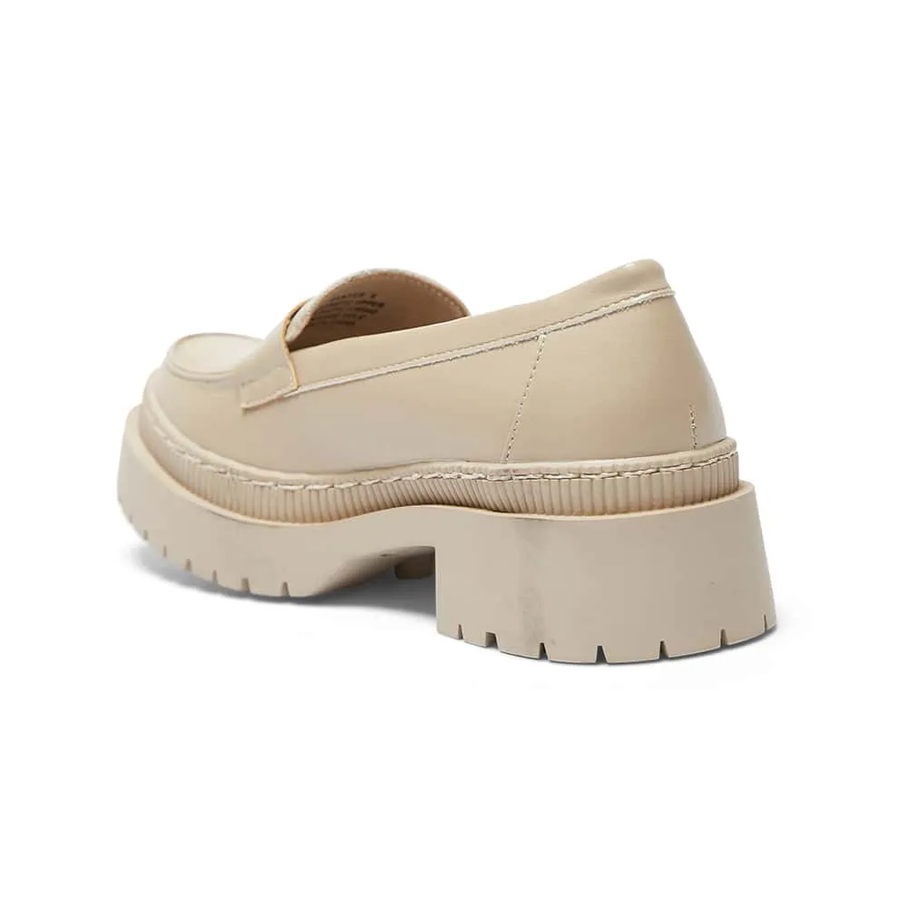 Sawyer Loafer in Nude Smooth