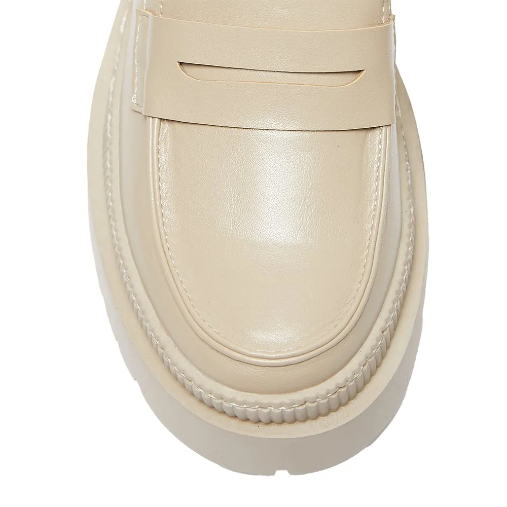 Sawyer Loafer in Nude Smooth