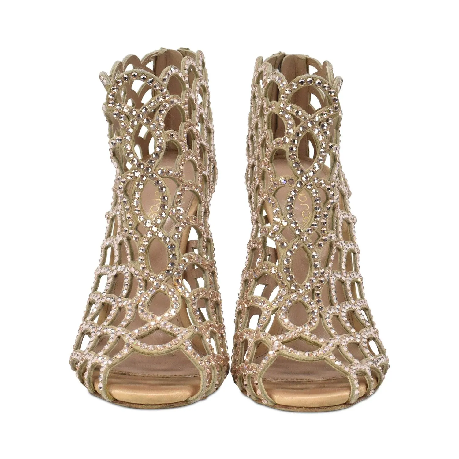 Sergio Rossi Peeptoe Heels - Women's 37