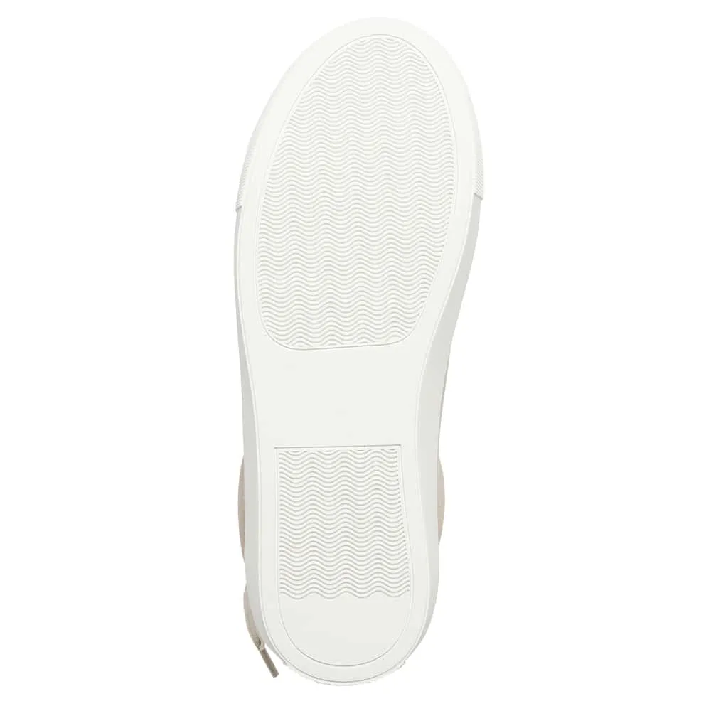 Shazam Sneaker in Taupe Leather