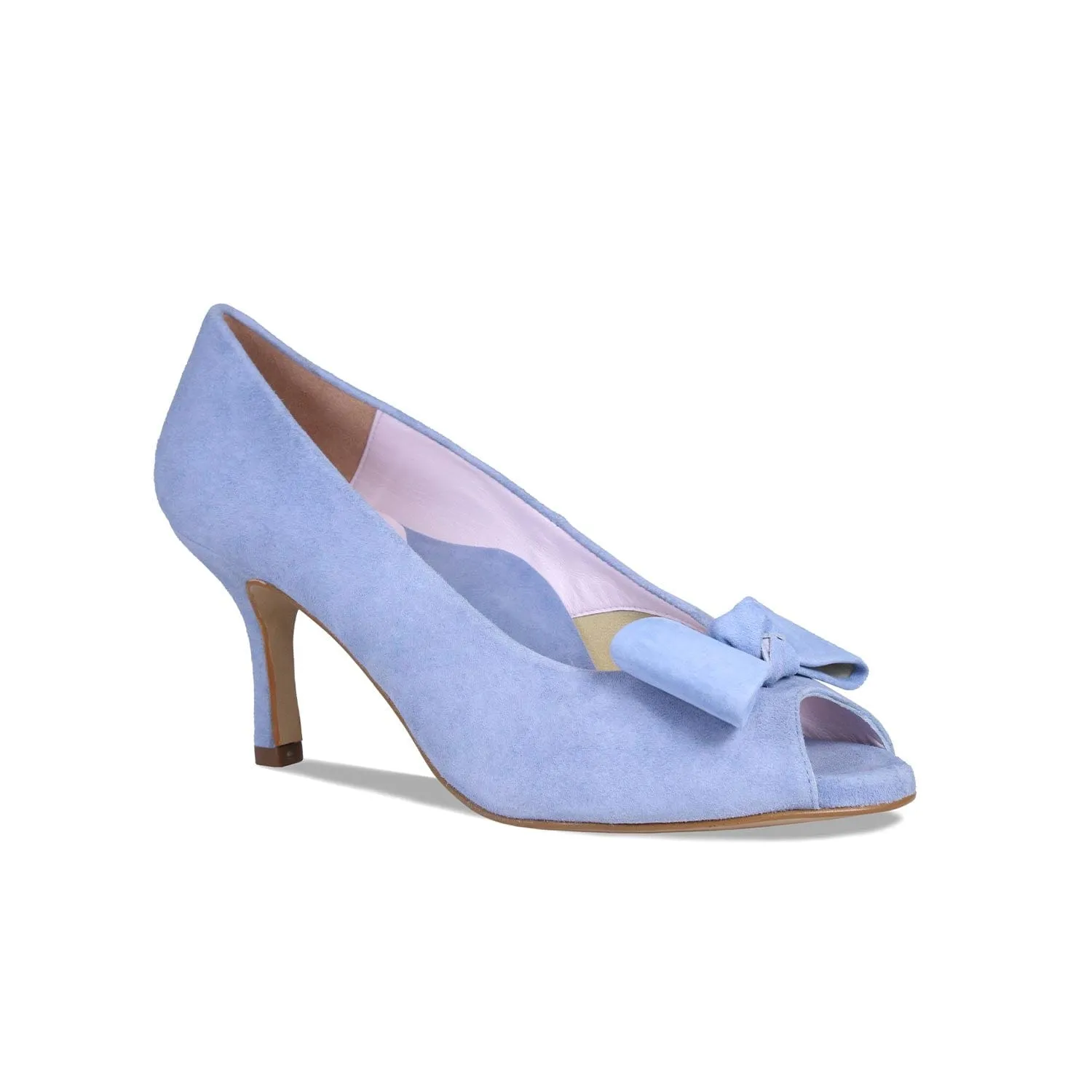 Shelby: Sky Blue Suede