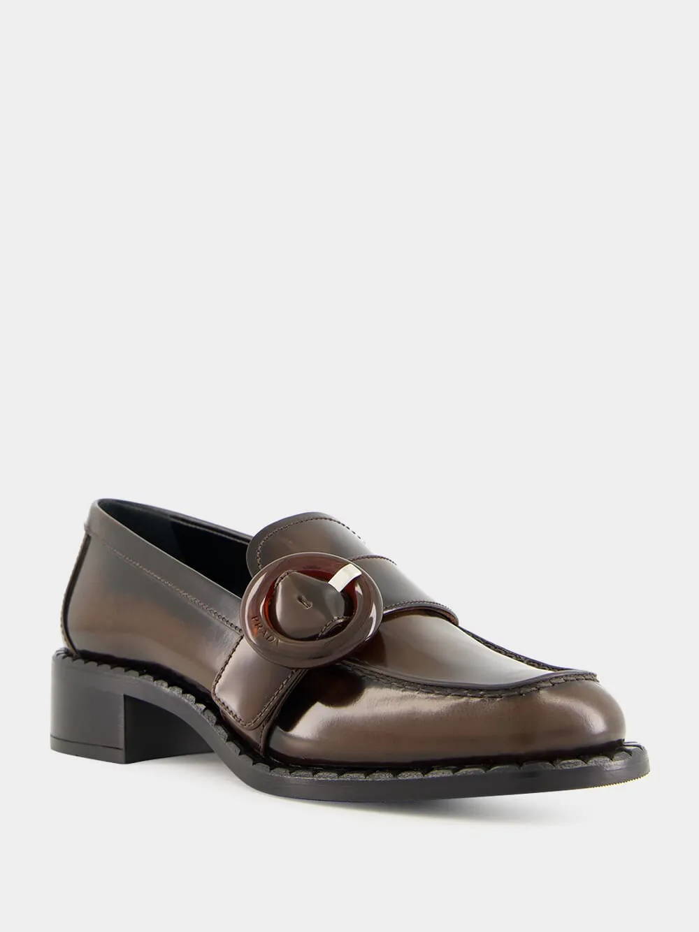 Sienna Brushed Leather Loafers