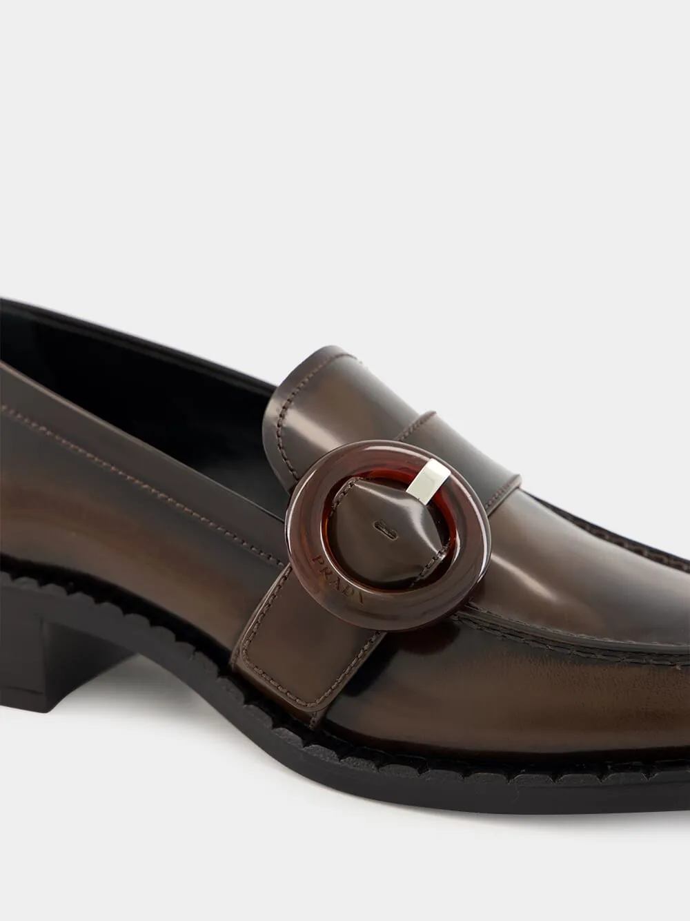 Sienna Brushed Leather Loafers