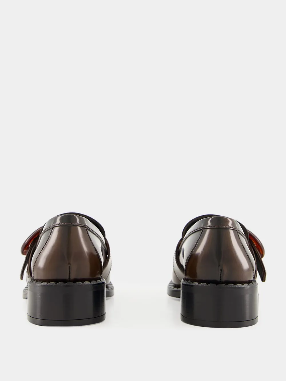 Sienna Brushed Leather Loafers