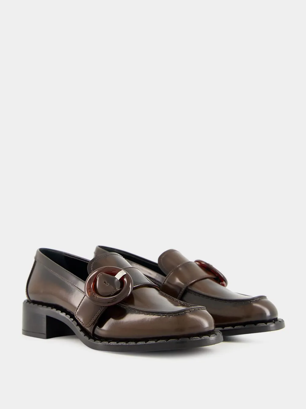 Sienna Brushed Leather Loafers