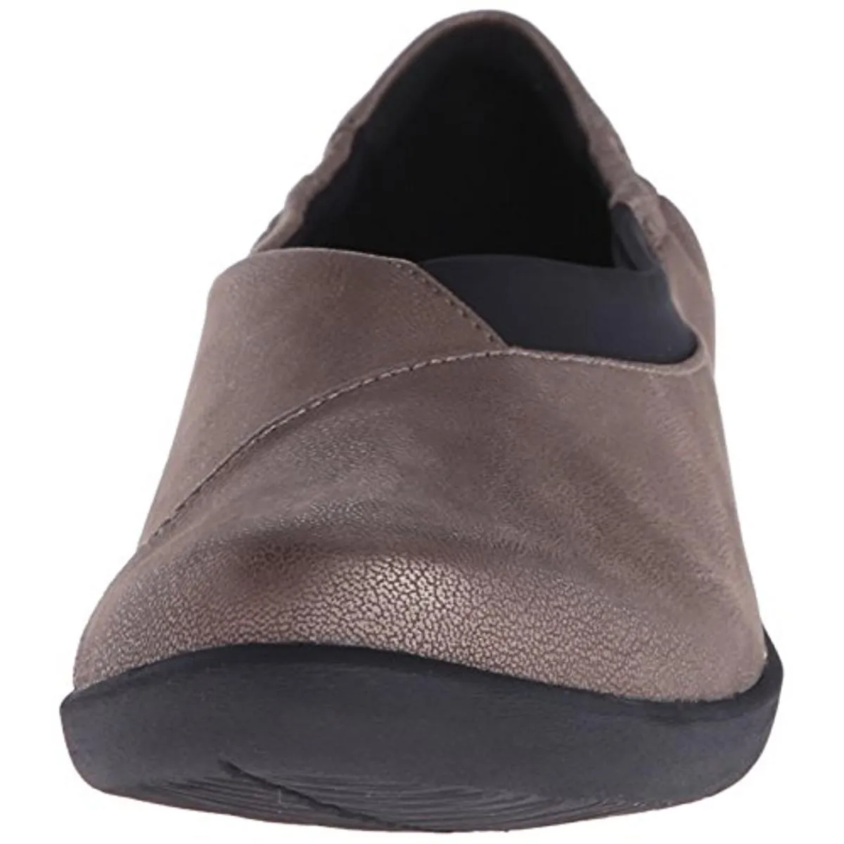 Sillian Jetay Womens Distressed Round Toe Loafers