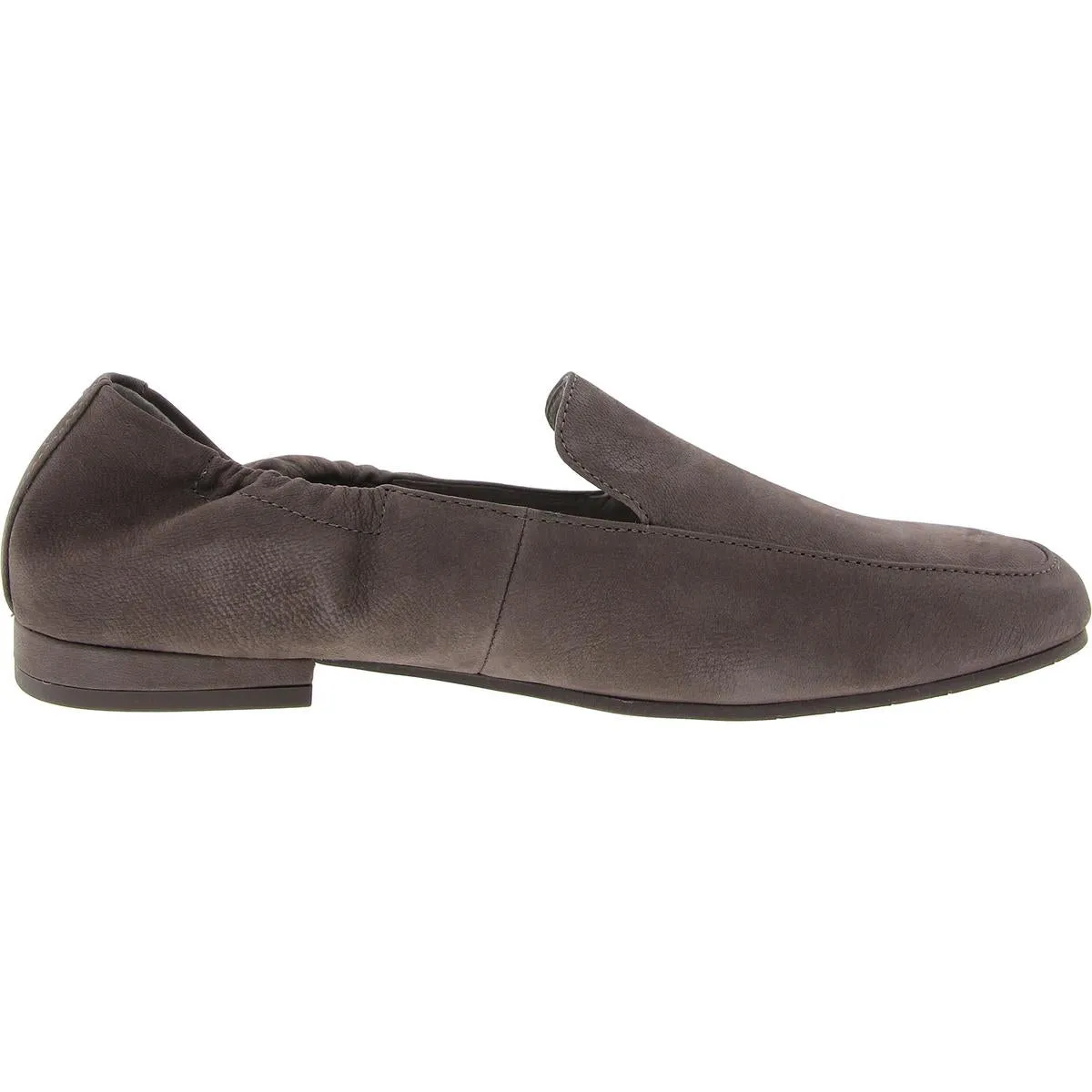 SIMTN Womens Block Heel Faux Suede Flat Shoes