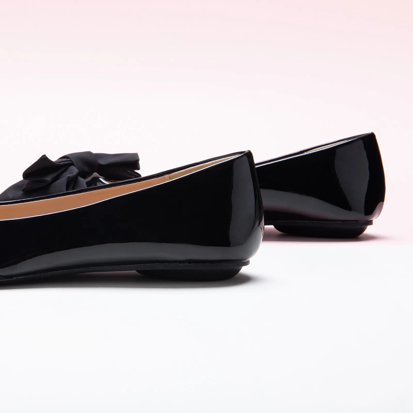 Slanting Bowknot Embellished Flats(SALE)