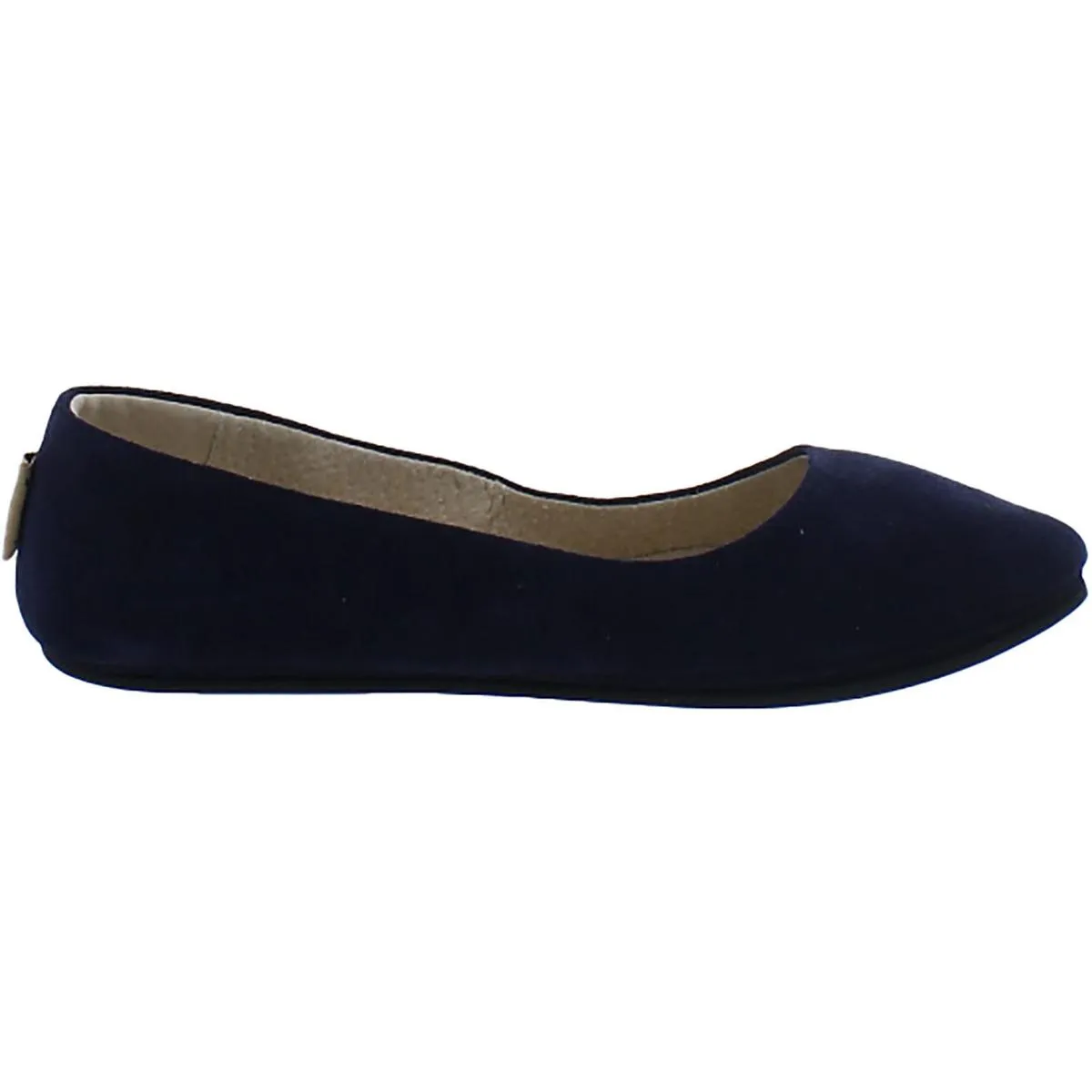 Sloop Womens Suede Round Toe Flats