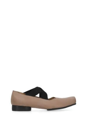 Smooth Leather Ballet Shoes
