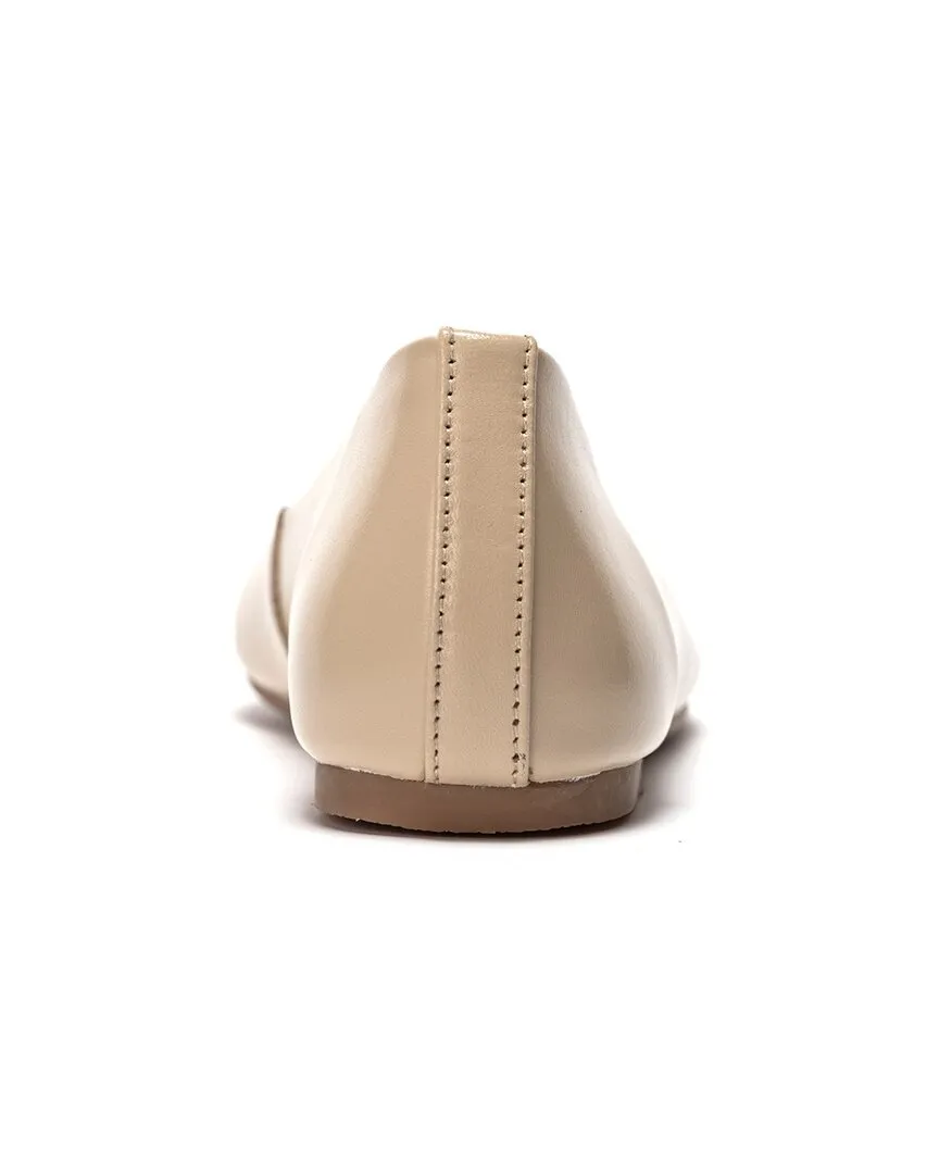 Soho Collective Abby Leather Ballerina Flat