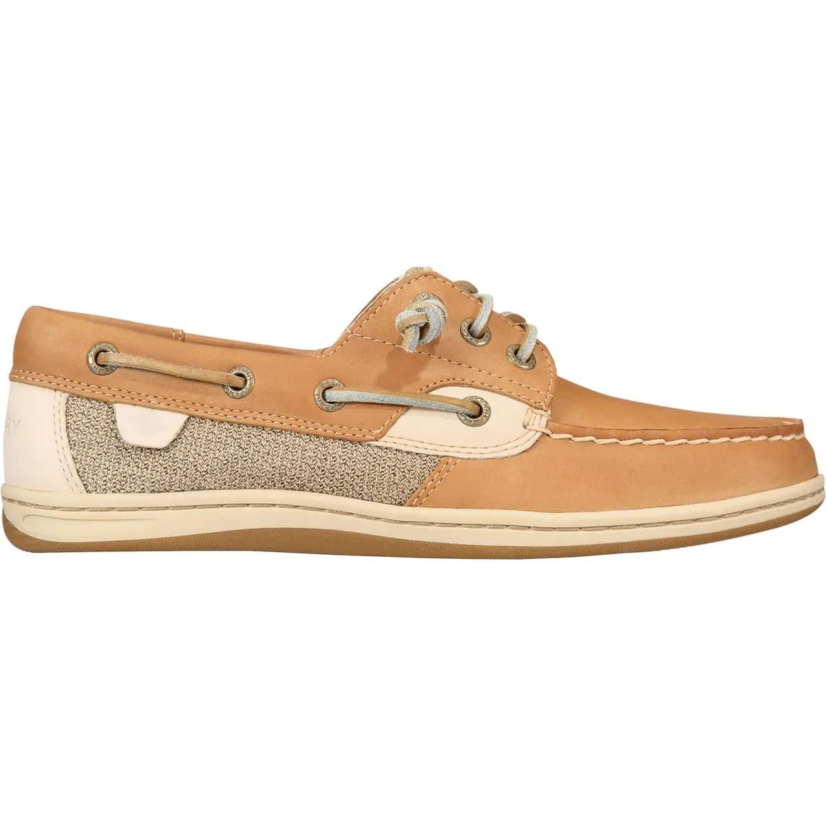 Songfish Womens Leather Slip On Boat Shoes