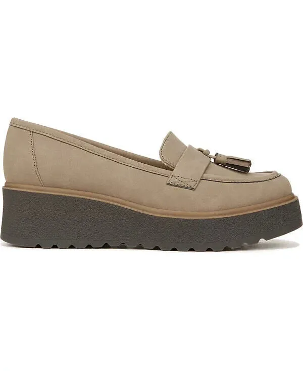 Soul Naturalizer Josie Lug Flat Women's US 8 Gray Platform Loafer Shoes ZPO1642 (Gray,8)