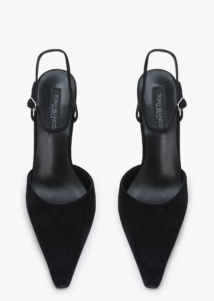 Spice Black Suede